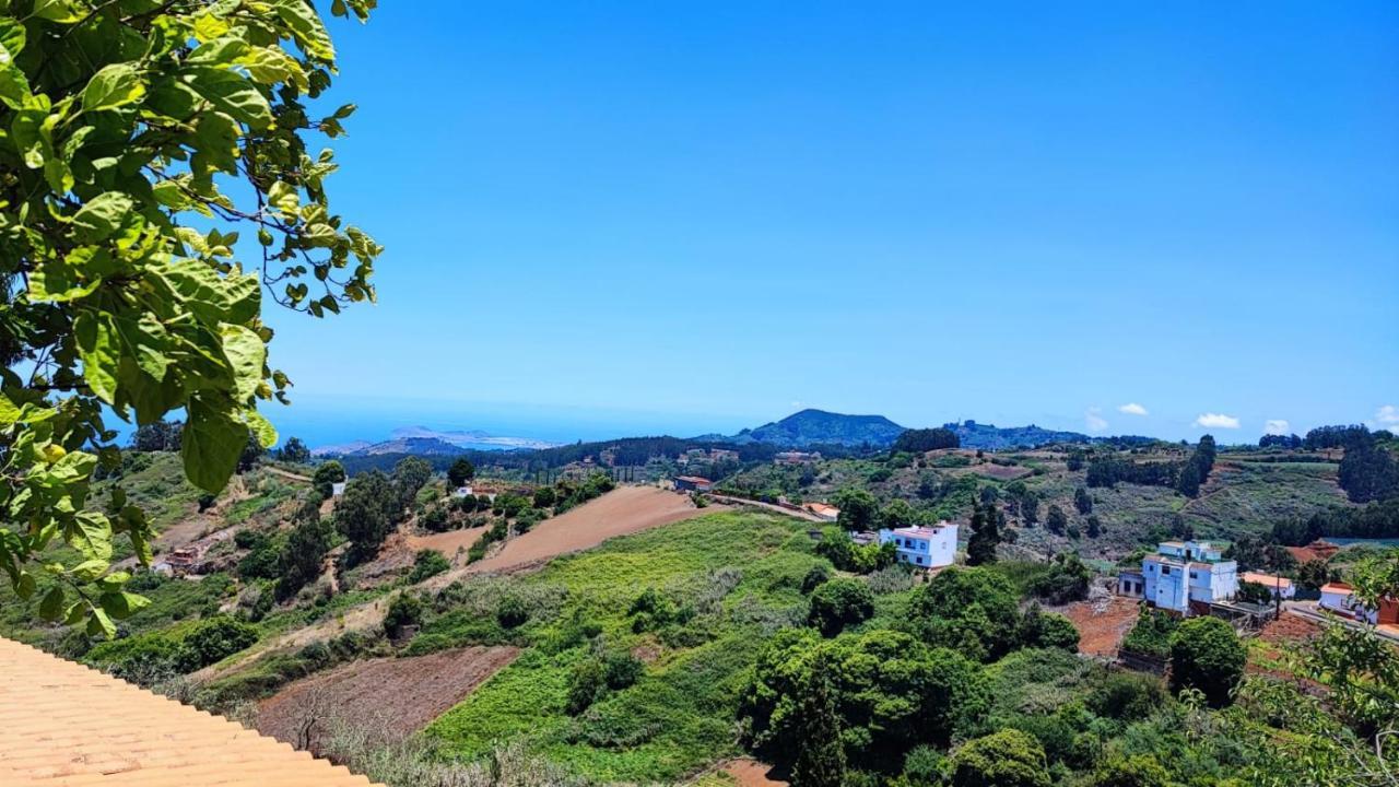 Casa Rural Con Piscina Privada El Roble Moya  Екстер'єр фото